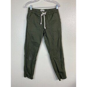 Pact Olive Green Straight Leg Pants